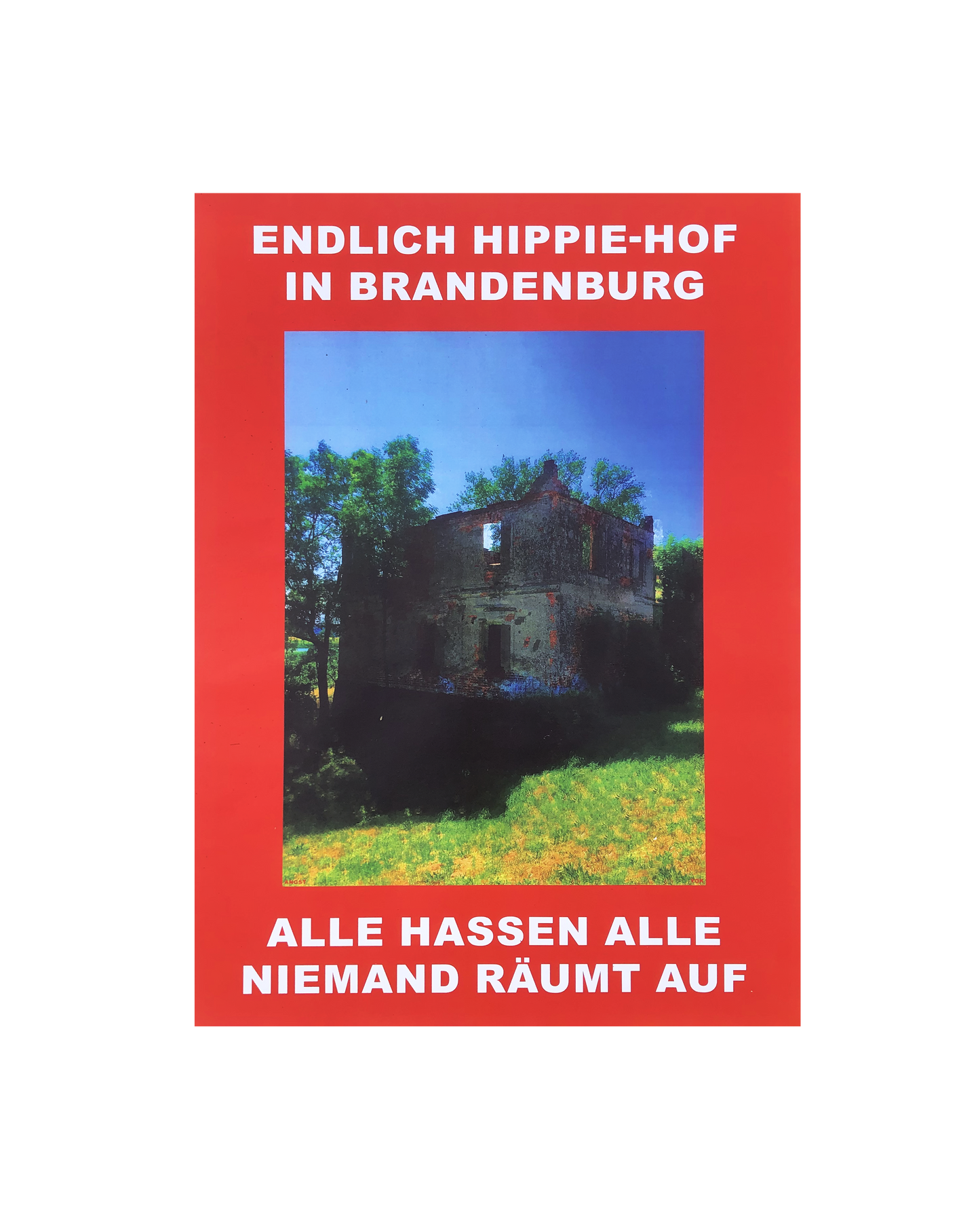PRINT HIPPIEHOF
