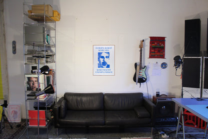 PRINT EUROPA KOKST BLAU