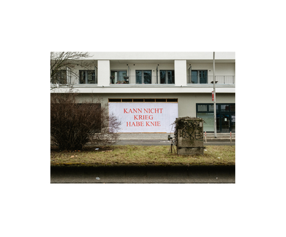 PRINT KNIEKRIEG MÜLLERSTRASSE