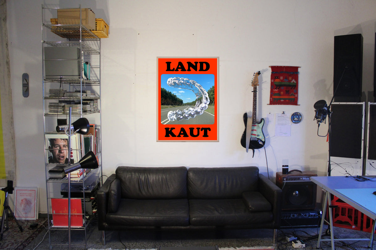 PRINT LAND KAUT RED