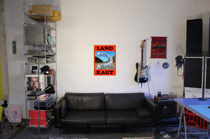 PRINT LAND KAUT RED