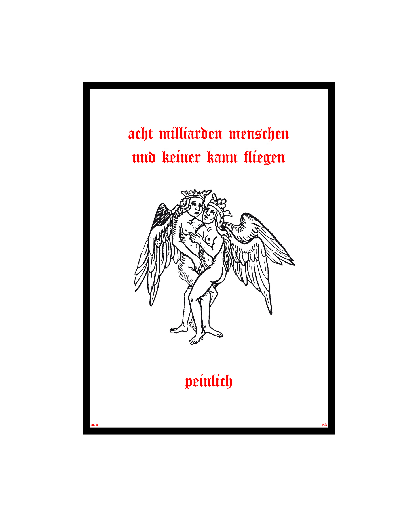 PRINT 8 MILLIARDEN STANDI