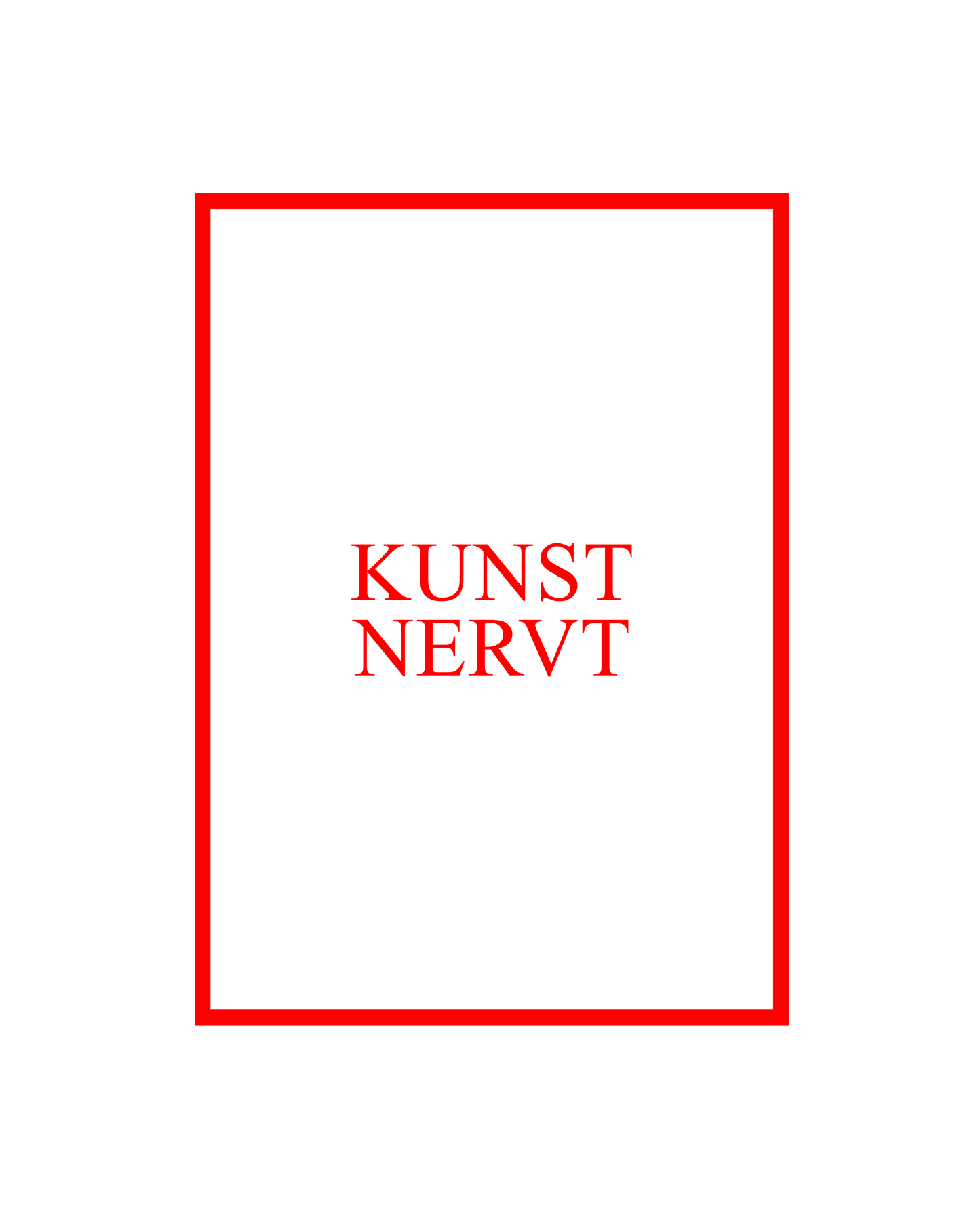 PRINT KUNST NERVT