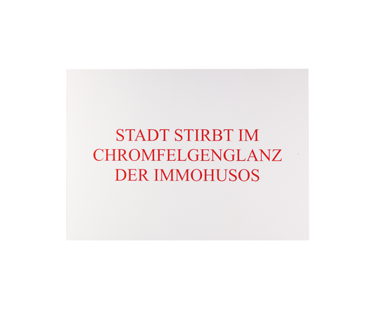 PRINT STADT STIRBT